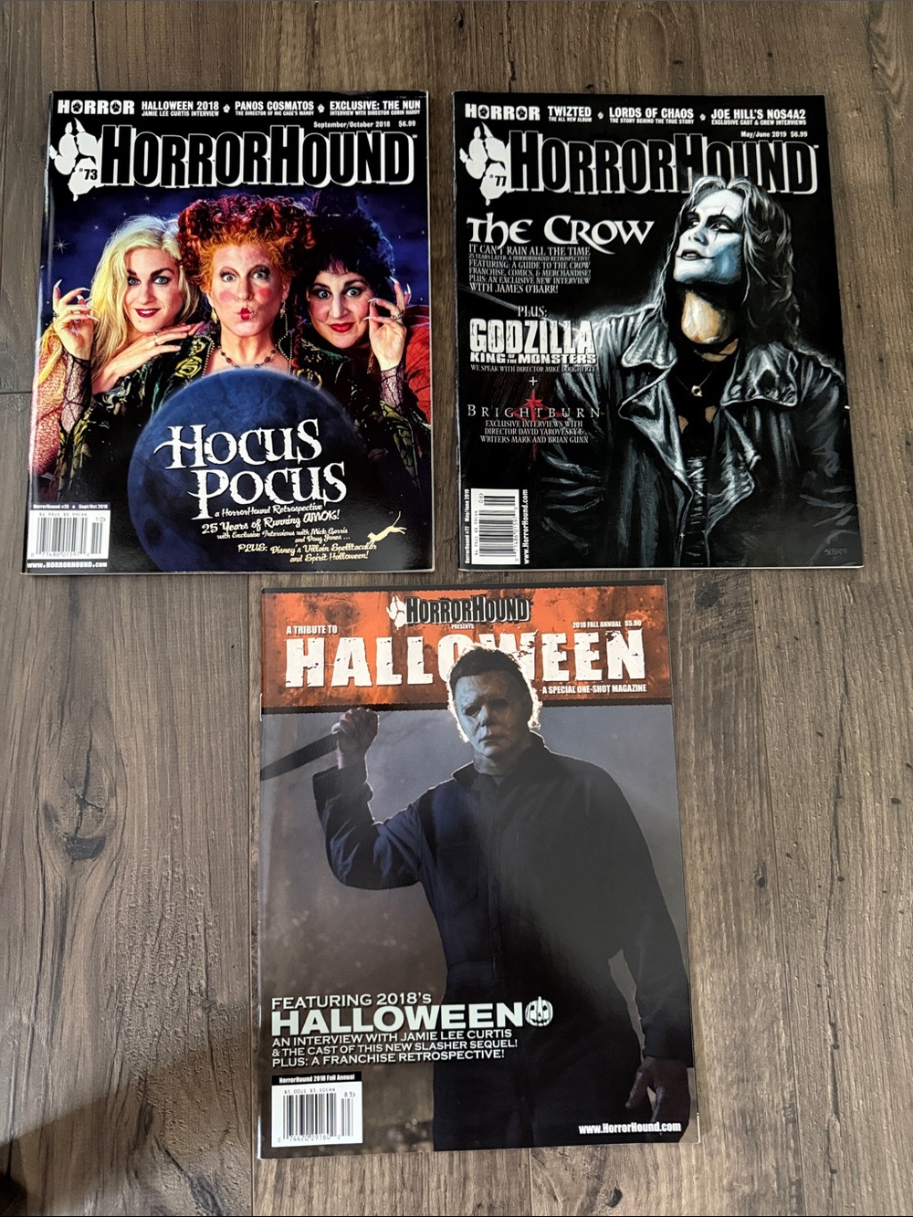 Halloween Magazine Cover Set - Black and Orange